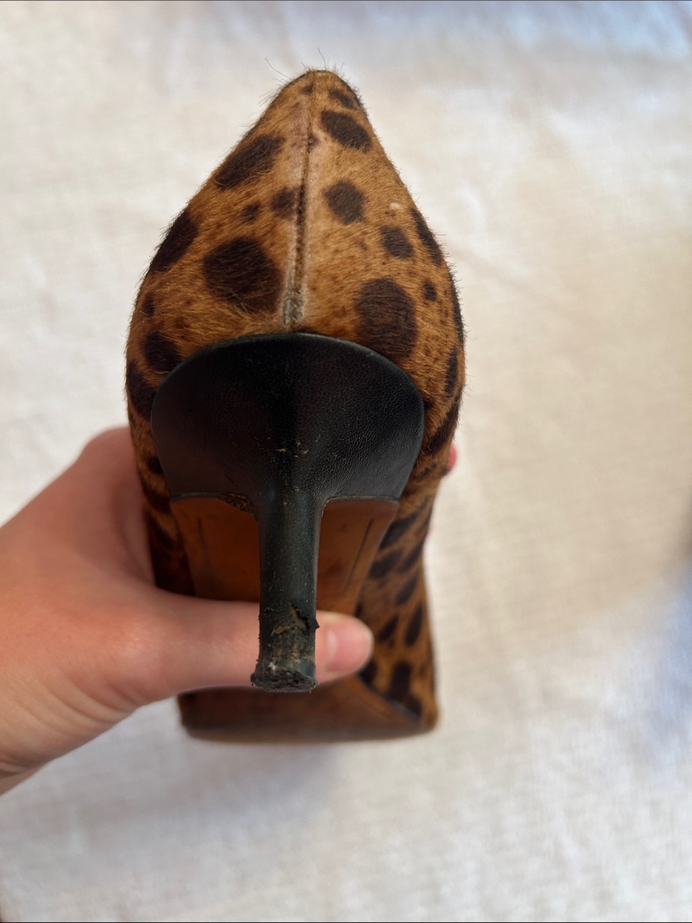 Givenchy Leopard-Print Pointed Toe Heels in Brown and Black - Picture 11 of 13
